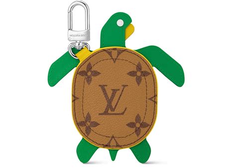 lv turtle pouch bag charm
